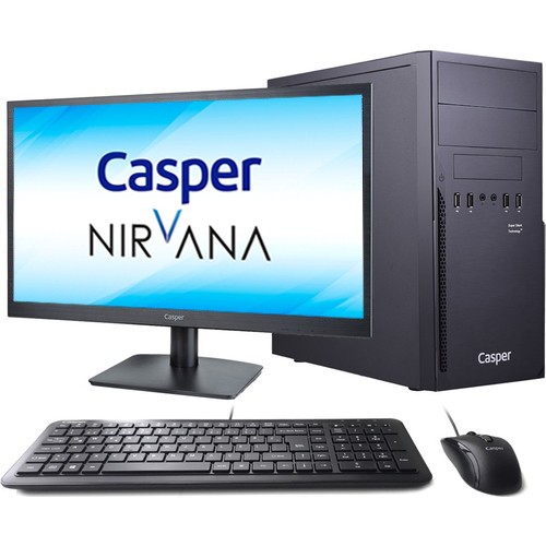 Casper Nirvana N2H.G640-8W00E-215 Intel Pentium G6405 8gb 120GB SSD Windows 11 Home Masaüstü Bilgisayar +21.5inch Monitör