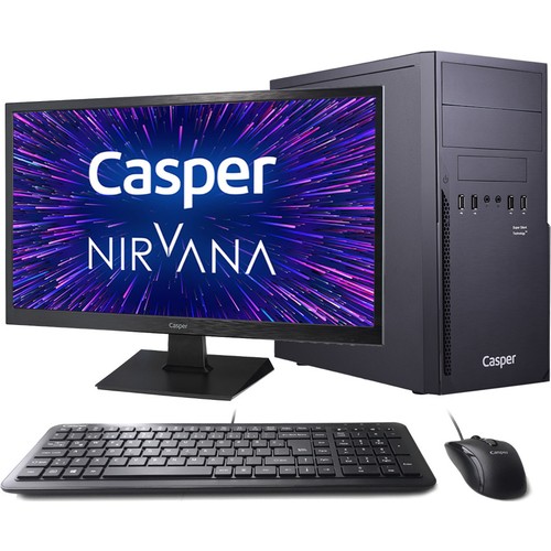 Casper Nirvana N2L.1050-8600R Intel Core i5 10500 8GB 1TB + 480GB SSD Windows 11 Pro Masaüstü Bilgisayar